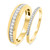 Photo of Nicolette 1/2 ct tw. Diamond His and Hers Matching Wedding Band Set 14K Yellow Gold [WB846Y]