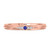 Photo of Irit 1/20 CT. T.W. Diamond Ladies Wedding Band  14K Rose Gold [BT874RL]