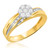 Photo of Adalyn 1/4 ct tw. Round Diamond Engagement Ring 14K Yellow Gold [BT519YE-C000]