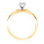 Photo of Effete 1/8 ct tw. Round Diamond Engagement Ring 10K Yellow Gold [BT521YE-C000]