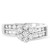 Photo of Annalise 1 1/1Round Diamond Bridal Ring Set 14K White Gold [BT510WE-C000]