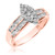 Photo of Marquis Nomadic 5/8 ct tw. Fancy Diamond Engagement Ring 14K Rose Gold [BT527RE-C000]