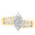 Photo of Marquis Nomadic 5/8 ct tw. Fancy Diamond Engagement Ring 10K Yellow Gold [BT527YE-C000]
