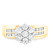 Photo of Kindred 1 1/6 ct tw. Round Diamond Bridal Ring Set 14K Yellow Gold [BT511YE-C000]