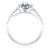 Photo of Luna 2/3 ct tw. Round Diamond Engagement Ring 14K White Gold [BT535WE-C000]