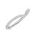 Photo of Kantuta 1/6 CT. T.W. Diamond Ladies Wedding Band  10K White Gold [BT896WL]