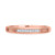 Photo of Jey 1/5 ct tw. Diamond His and Hers Matching Wedding Band Set 14K Rose Gold [BT869RL]