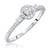 Photo of Calla 1/4 ct tw. Round Diamond Engagement Ring 10K White Gold [BT551WE-C000]