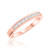 Photo of Lexi 1/4 ct tw. Ladies Band 10K Rose Gold [BT907RL]