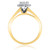 Photo of Darla 2/3 ct tw. Heart Diamond Engagement Ring 10K Yellow Gold [BT563YE-C000]