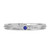 Photo of Irit 1/8 CT. T.W. Diamond Matching Wedding Band Set 10K White Gold [BT874WL]