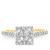 Photo of Piper 5/8 ct tw. Princess Diamond Engagement Ring 14K Yellow Gold [BT568YE-C000]