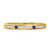 Photo of Mawar 1/3 CT. T.W. Diamond Matching Wedding Band Set 14K Yellow Gold [BT878YL]