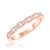 Photo of Stacey 1/4 ct tw. Ladies Band 14K Rose Gold [BT924RL]