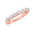 Photo of Asali 3/4 ct tw. Ladies Band 14K Rose Gold [BT926RL]