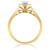 Photo of Bridgette 1/5 ct tw. Cushion Diamond Engagement Ring 10K Yellow Gold [BT572YE-C000]