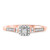Photo of Enchanted 1/5 ct tw. Cushion Diamond Engagement Ring 14K Rose Gold [BT579RE-C000]