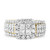 Photo of Felicity 3 ct tw. Princess Diamond Engagement Ring 14K Yellow Gold [BT588YE-C000]