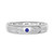 Photo of Kalina 1/5 Carat T.W. Diamond Matching Wedding Band Set 14K White Gold [BT891WM]