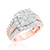 Photo of Louise 2 ct tw. Fancy Diamond Engagement Ring 10K Rose Gold [BT635RE-C000]