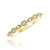 Photo of Britt 1/4 ct tw. Diamond His and Hers Matching Wedding Band Set 10K Yellow Gold [BT908YL]