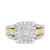 Photo of Louise 2 ct tw. Fancy Diamond Engagement Ring 10K Yellow Gold [BT635YE-C000]