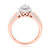 Photo of Helena 1 ct tw. Fancy Diamond Engagement Ring 10K Rose Gold [BT636RE-C000]