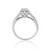 Photo of Journee 1/2 ct tw. Fancy Diamond Engagement Ring 14K White Gold [BT642WE-C000]