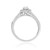 Photo of Savannah 1/2 ct tw. Pear Solitaire Diamond Engagement Ring 10K White Gold [BT676WE-C000]