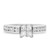 Photo of Elegance 1 1/2 ct tw. Princess Diamond Bridal Ring Set 10K White Gold [BT591WE-C000]