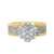 Photo of Madeline 3/4 ct tw. Fancy Diamond Bridal Ring Set 10K Yellow Gold [BT640YE-C000]