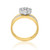 Photo of Madeline 3/4 ct tw. Fancy Diamond Bridal Ring Set 10K Yellow Gold [BT640YE-C000]