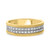 Photo of Madeline 3/4 ct tw. Fancy Diamond Bridal Ring Set 10K Yellow Gold [BT640YL]