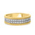 Photo of Madeline 3/4 ct tw. Fancy Diamond Bridal Ring Set 14K Yellow Gold [BT640YL]