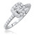 Photo of Blake 1 1/3 ct tw. Princess Solitaire Diamond Matching Trio Ring Set 10K White Gold [BT574WE-P023]