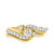 Photo of Kelsi 1/2 ct tw. Round Diamond Bridal Ring Set 10K Yellow Gold [BR692Y-C000]