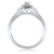 Photo of Enchanted 3/8 ct tw. Cushion Diamond Matching Trio Ring Set 10K White Gold [BT579WE-C000]