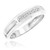 Photo of Courtesan 1/8 ct tw. Round Diamond Matching Trio Ring Set 10K White Gold [BT583WM]