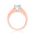 Photo of Elegance 2 ct tw. Princess Diamond Matching Trio Ring Set 14K Rose Gold [BT591RE-C000]