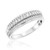 Photo of Reverent 1 2/3 ct tw. Princess Diamond Matching Trio Ring Set 14K White Gold [BT634WM]