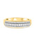 Photo of Reverent 1 2/3 ct tw. Princess Diamond Matching Trio Ring Set 10K Yellow Gold [BT634YM]