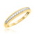 Photo of Selena 2/3 ct tw. Fancy Diamond Matching Trio Ring Set 10K Yellow Gold [BT643YL]