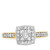 Photo of Classic Carole 1/2 ct tw. Princess Diamond Engagement Ring 14K Yellow Gold [BT803YE-C000]