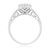 Photo of Carole 1/3 ct tw. Cushion Diamond Engagement Ring 10K White Gold [BT804WE-C000]