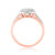 Photo of Paramount 1/2 ct tw. Round Diamond Engagement Ring 14K Rose Gold [BT811RE-C000]