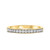 Photo of Ella 1 1/5 ct tw. Round Solitaire Diamond Matching Trio Ring Set 10K Yellow Gold [BT685YL]