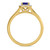 Photo of Chrisoula 1 1/5 CT. T.W. Sapphire and diamond Engagement Ring 14K Yellow Gold [BT869YE-C000]