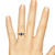 Photo of Abilia 3/4 CT. T.W. Sapphire and diamond Engagement Ring 14K Yellow Gold [BT877YE-C000]