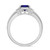 Photo of Bryony 1 1/4 CT. T.W. Sapphire and diamond Engagement Ring 10K White Gold [BT897WE-C000]