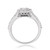 Photo of Blair 3/4 ct tw. Fancy Diamond Engagement Ring 10K White Gold [BT915WE-C000]